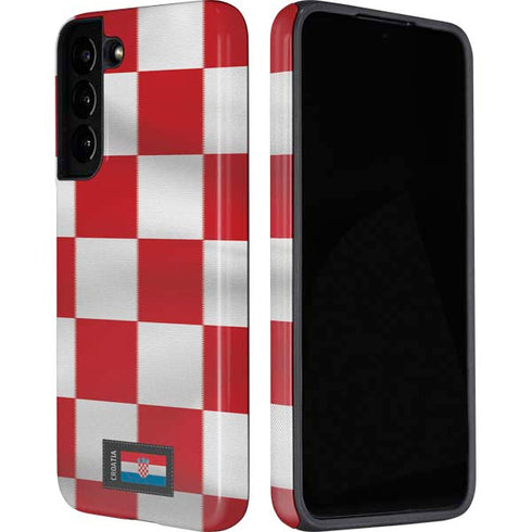 Croatia Soccer Flag Galaxy S22 Plus Pro Case